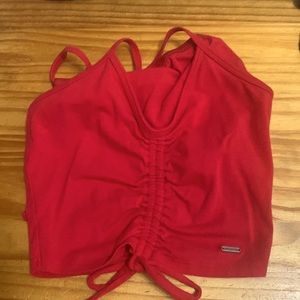 Hollister , red , XS tank top